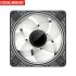 DM1 Cooler Fan ARGB PC CPU Silent Case Luminous Fan 4 72 Inch Cooling PC Fans With Hydraulic Bearing Low Noise Computer RGB Case Fans Optional Wind Direction RG