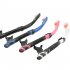 DM406 SN506 Professional Full dry Snorkeling Mask Foldable for adult Scuba Diving Mask black Single snorkel