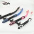 DM406 SN506 Professional Full dry Snorkeling Mask Foldable for adult Scuba Diving Mask black Single snorkel
