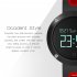DM58 0 95 Inch Round Display Screen Smart Bracelet Heart Rate Monitor Sport Wristband Fitness Tracker Smartband Silver Black