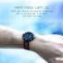 DM58 0 95 Inch Round Display Screen Smart Bracelet Heart Rate Monitor Sport Wristband Fitness Tracker Smartband Silver Black