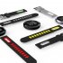 DM58 0 95 Inch Round Display Screen Smart Bracelet Heart Rate Monitor Sport Wristband Fitness Tracker Smartband Silver Black