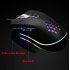 DM6809 Wired Mouse Lightweight Colorful Rgb Luminous Gaming Office Mouse RGB colorful glow