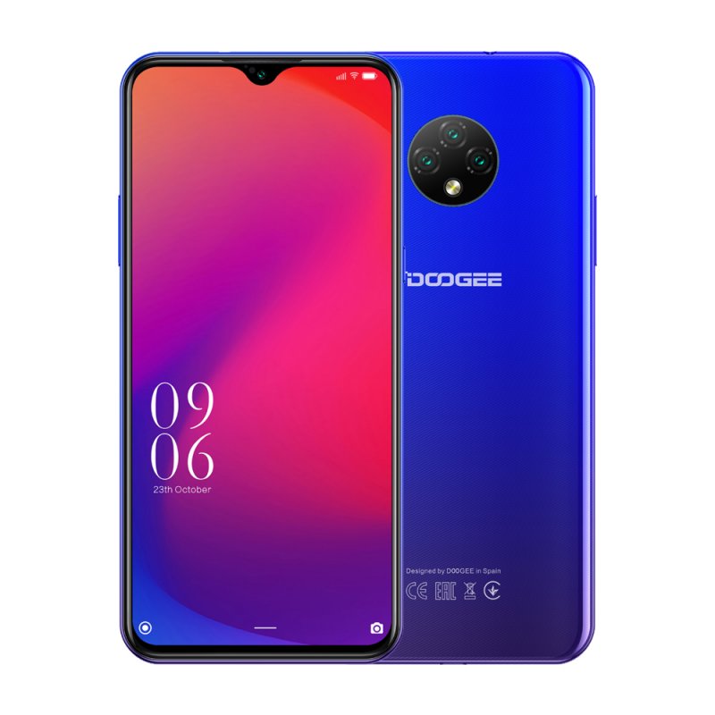 Original DOOGEE X95 Android 10 4G-LTE Cellphones 6.52