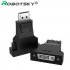 DP to DVI 24 5 Converter Male to Female Display Port Adapter Cable for PC Laptop Projector Monitor black