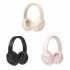DR58 Bluetooth Headphones Over Ear Wireless Headphones With Microphone Foldable Lightweight Headset With Deep Bass White