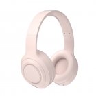 DR58 Bluetooth Headphones Over Ear Wireless Headphones With Microphone Foldable Lightweight Headset With Deep Bass pink