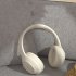 DR58 Bluetooth Headphones Over Ear Wireless Headphones With Microphone Foldable Lightweight Headset With Deep Bass White