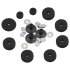 DS 18 Drum Set Replacement Parts Accessories  black