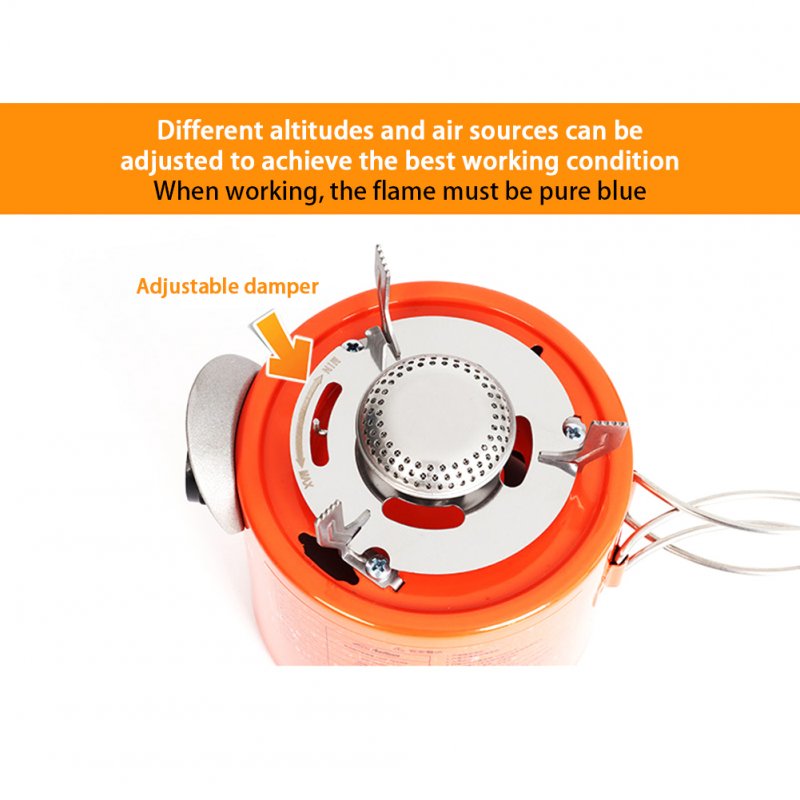 Outdoor Camping Mini Heater Stove Portable Liquefied Gas Grill Stove