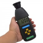 DT2239B Digital LCD Non Contact Flash Stroboscope Tachometer Photoelectric Revolution Meter Speedometer Tester 60 19999RPM