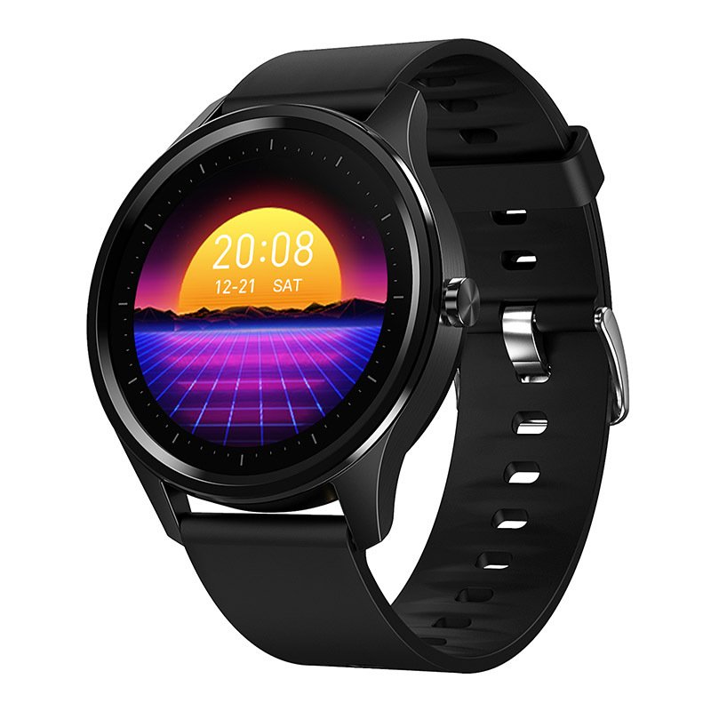 DT55 Color Screen Smart Watch Caller Information Push Heart Rate Bluetooth Multi-mode Sports Bracelet Black