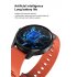 DT55 Color Screen Smart Watch Caller Information Push Heart Rate Bluetooth Multi mode Sports Bracelet Orange