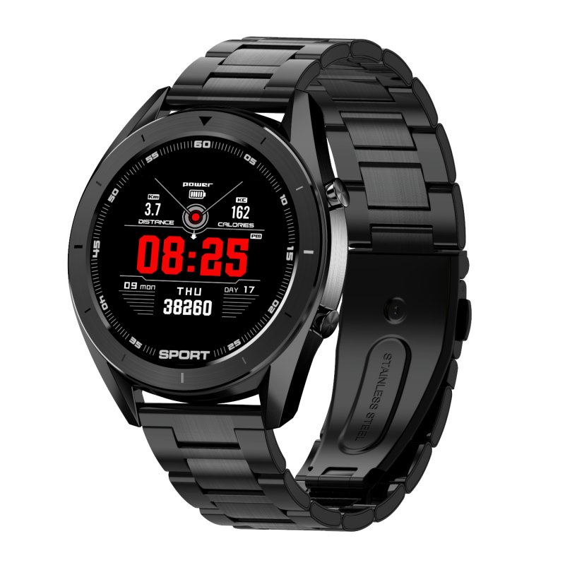 black smart watch mens