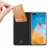 DUX DUCIS For HUAWEI P40 Leather Mobile Phone Cover Magnetic Protective Case Bracket with Cards Slot black