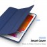DUX DUCIS For iPad pro 7 10 2Inches 2019 PU Leather  TPU Back Shell Full Protective Case with Pen Holder blue