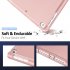 DUX DUCIS For iPad pro 7 10 2Inches 2019 PU Leather  TPU Back Shell Full Protective Case with Pen Holder Pink