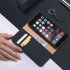 DUX DUCIS For iPhone 6 plus   6s plus Luxury Genuine Leather Magnetic Flip Cover Full Protective Case with Bracket Card Slot black
