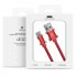 DUX DUCIS K MAX MICRO PU Data Line Sync Data Charging Charger Cable red