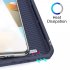 DUX DUCIS for Samsung A21S A51 5G Magnetic Mobile Phone Holder Leather Case with Cards Slot blue Samsung A21S