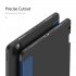 DUX DUCIS for iPad Pro 11  2020 Fall Resistant Leather Protective Case with Pen Holder Smart Stay Cover blue