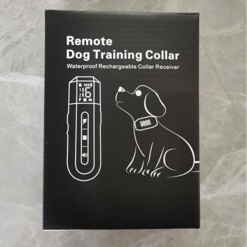 Pet Dog Anti Bark Collar Waterproof Wireless Remote Control Electric Training Collar for Small Medium Large Dogs 