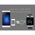 DZ09 Smart Watch Bluetooth Positioning Mobile Phone Card Pedometer Anti Lost Wearable Device black