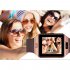 DZ09 Smart Watch Bluetooth Positioning Mobile Phone Card Pedometer Anti Lost Wearable Device black