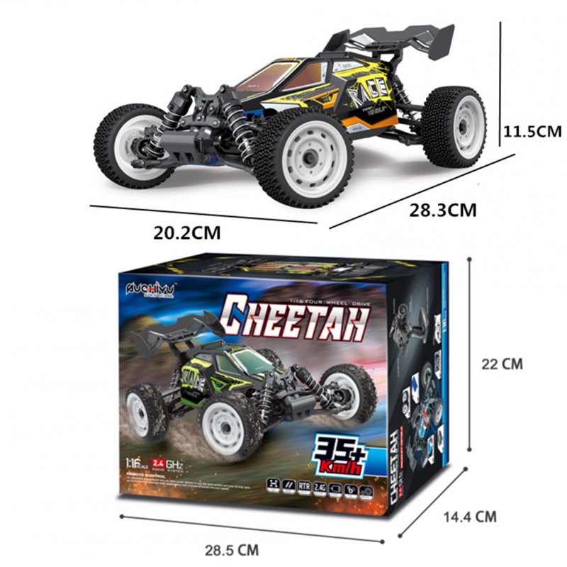 Remote Control Four-wheel Drive High-speed Drift Racing Car 1:16 Electric Remote Control Racing Car 