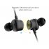 Dacom L10 Active Noise Cancelling Wireless Headphones Bluetooth V4 2 Cordless Neckband Sport Earphones Black