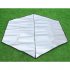 Dampproof Mat Hexagonal Aluminum Membrane Camping Tents Mat Anti Moisture Picnic Mat 5 8 people big hexagon