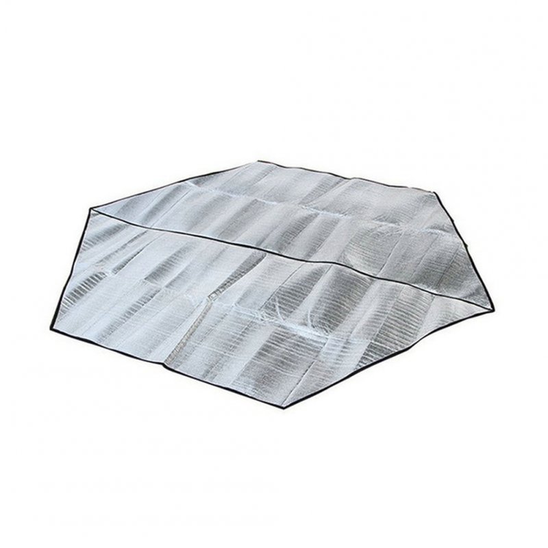 Dampproof Mat Hexagonal Aluminum Membrane Camping Tents Mat Anti-Moisture Picnic Mat 3-4 people hexagon
