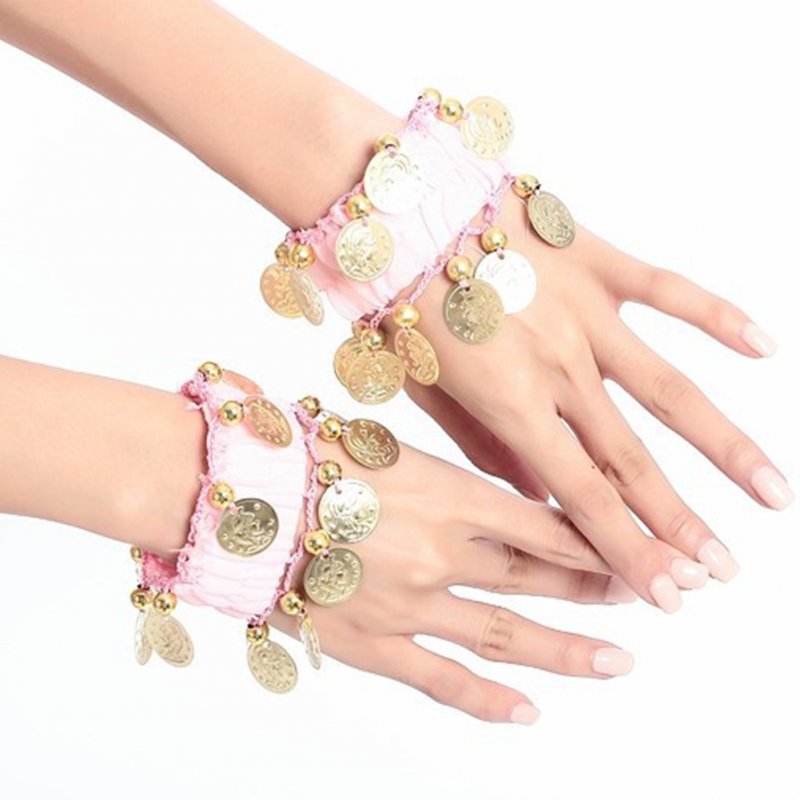 Dance Band Belly Dance Super Loud Performance Bracelet Ankle Chain Indian Dance Performance Accessories (single)