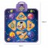 Dance Music Carpet Multifunctional 9 Keys Household Electric Music Mat Pedal Music Carpet Game Console Toy blue