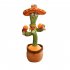 Dancing  Cactus  Toys Plush Singing Cactus Toy Home Decoration Children Playing Toy Bluetooth charging