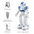 Dancing Remote Control Robot Intelligent Programming Gesture Sensing Automatic Presentation RC Robot Toys For Boys Girls Birthday Christmas New Year Toys Blue