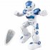Dancing Remote Control Robot Intelligent Programming Gesture Sensing Automatic Presentation RC Robot Toys For Boys Girls Birthday Christmas New Year Toys Blue