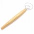 Danish Dough Whisk Stainless Steel Egg Beater with Wooden Handle for Kitchen As shown