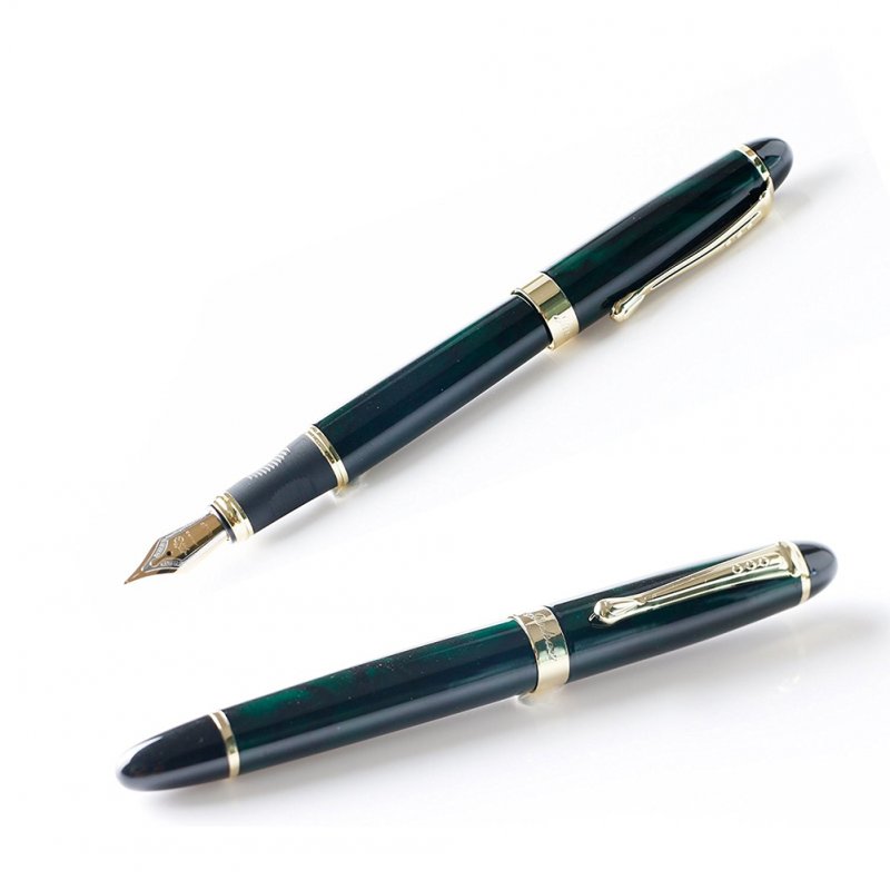 Dark Green 0.7MM Iridium Fountain Pen Practical Writing Tool School Office Supplies Gift  Dark green_0.7mm