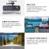 Dash Cam 170 Degrees Wifi Car Recorders 1080p Hd Night Vision Hidden Driving Recorder Mobile Phone Monitoring Car Video Recorder black