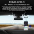 Dash Cam 3 inch Ips Screen Wide Angle Top Dashboard Camera Recorder G Sensor Night Vision Loop Recording Black