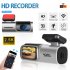 Dash Cam Car Camera  1 5 Inch High definition IPS Screen  Loop Recording  WDR  150   Wide Angle  2 5K Wireless WiFi App Control Mobile Phone Interconnection Vehi