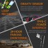 Dash Cam Front Rear Camera 2K 1K WiFi GPS Driving Recorder Dashboard Camera WDR Car Dashcam Single lens