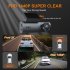 Dash Cam Front Rear Camera 2K 1K WiFi GPS Driving Recorder Dashboard Camera WDR Car Dashcam Dual lens