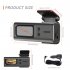 Dash Cam WiFi Car Camera 1080P Dash Camera 1 5 Inch Super Night Vision Loop Recording G Sensor 150   Wide Angle Black