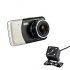 Dash Cam with full HD recording  4 inch screen rear parking camera  and G sensor keeps a log of your journey so you re protected on the roads