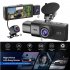 Dash Camera Front And Rear View Car Camera Monitor System Dash Camera Night Vision 3 Channel 2K Dash Cam WIFI Large Wide Angle Recorder For Car As shown in the 