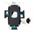 Dashboard Phone Holder Suction Cup Type 360 Widest View Flexible Long Arm Multi functional Instrument Panel Navigation Mount black