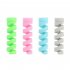 Data  Cable  Protective  Cover Mobile Phone Charging Cable Anti breaking Threaded Silicone Sleeve random