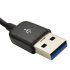 Data Cable USB3 0 Charging Cable Data Transmission Adapter Line Compatible for Asus Tf101 Tablet black line 1M